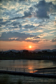 日落 日出风景