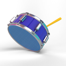 卡通鼓  