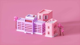 C4D模型房子