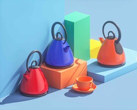 C4D模型茶壶