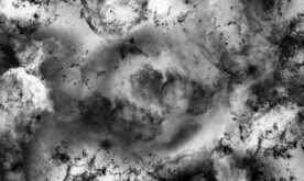 抽象黑白水墨大理石纹素材