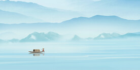 山水背景