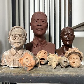 三峡工艺品 泥塑