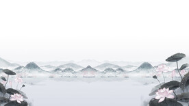 国风水墨背景