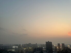 城市晚景