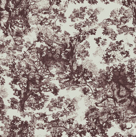 大牌 单色花 线条花 