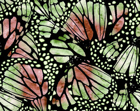 乱点 羽毛 渐变