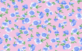 玫瑰花 彩色花 手绘花