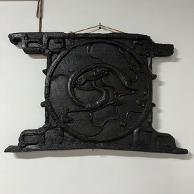 三峡根雕动物园 龙