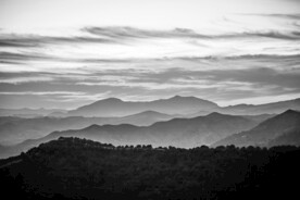 群山背景
