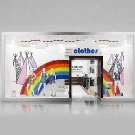 C4D模型 服装店 
