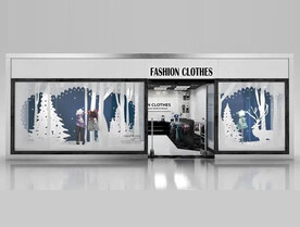 C4D模型 服装店
