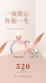 520情人节海报