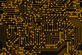 科技感电子线路板图片