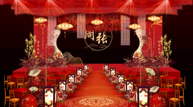中式婚礼效果图