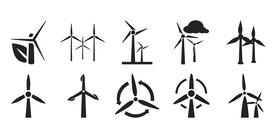 风电图标
