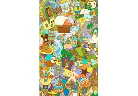 圣诞节插画图片