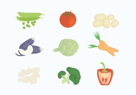 矢量蔬菜图片