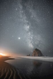 水与星空星云