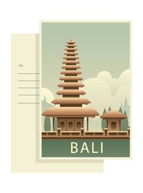 明信片 