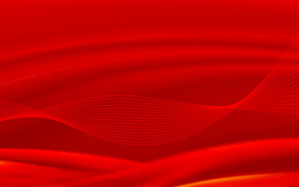 红色会议签到舞台背景