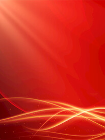 红色金色大气质感光效光线背景