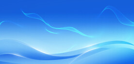 蓝色光效线条渐变简约会议背景