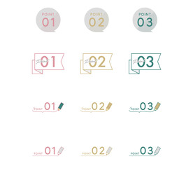 手绘数字图案