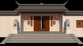 新中式门楼
