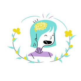 手绘人物头像 
