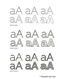 3D特效字体
