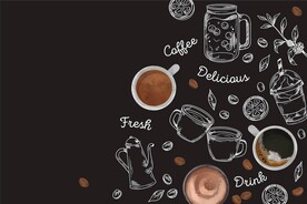 奶茶咖啡海报