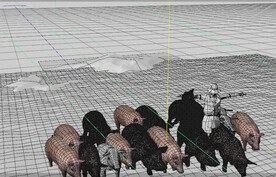 C4D模型动物