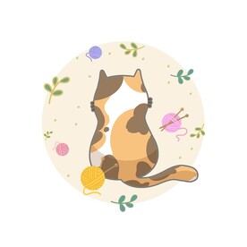 手绘猫 