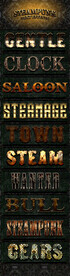 3D特效字体