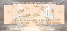 香槟色婚礼效果图