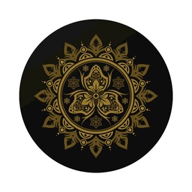  金色泰式底纹