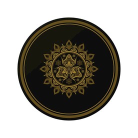 金色泰式底纹 