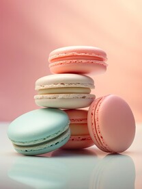 马卡龙甜点