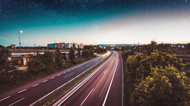 长曝光马路