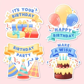 生日会插画