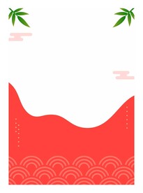 红色背景