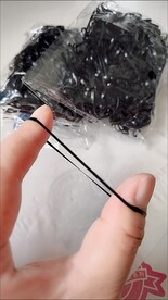 黑色皮筋