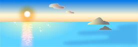 海边矢量背景
