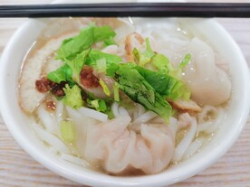 鱼皮饺汤粉