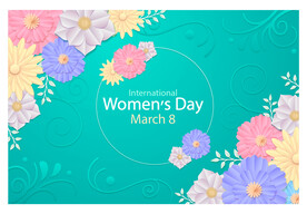 女神节海报