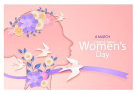 女神节海报 