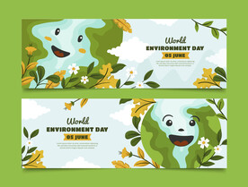 世界环境日横幅