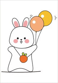 卡通小兔