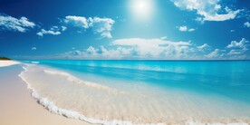 沙滩海浪